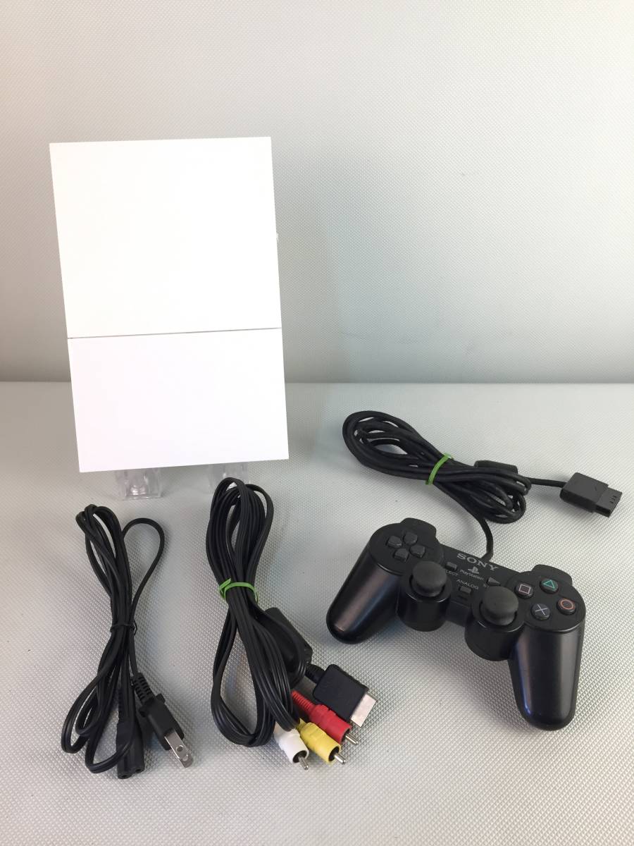 A7494○SONY ソニー PlayStation2 PS2 プレーステーション2 プレステ2 本体 SCPH-9000 DUALSHOCK2 コントローラー SCPH-10010 【保証あり】