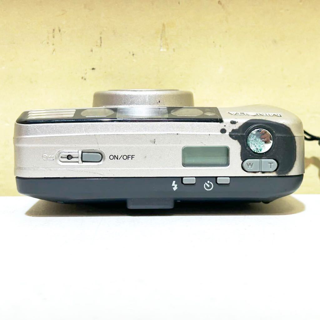 #G24L MINOLTA RIVA ZOOM 90 DATE ZOOM 35-90mm AF ミノルタ コンパクトフィルムカメラ 動作未確認_画像6