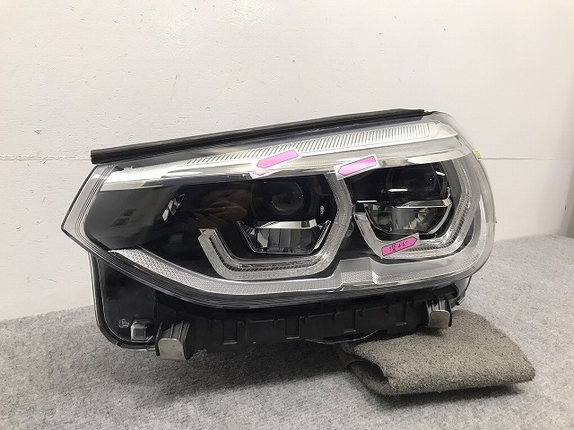 X3 X4 シリーズ G01/G02 純正 前期 左 ヘッドライト/ランプ LED AL Automotive Lighting 8739655-03 BMW(128509)_画像2