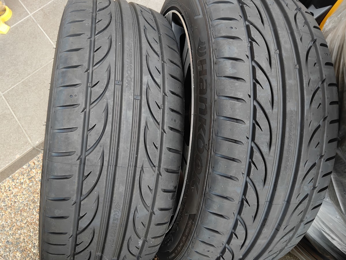 【新品タイヤ付】Stich LEGZAS D800 19inc 8J +45 5x114.3 [新品]HANKOOK VENTUS V12 evo2 225/45R19 エスティマ アルファード C-HRなど_画像9