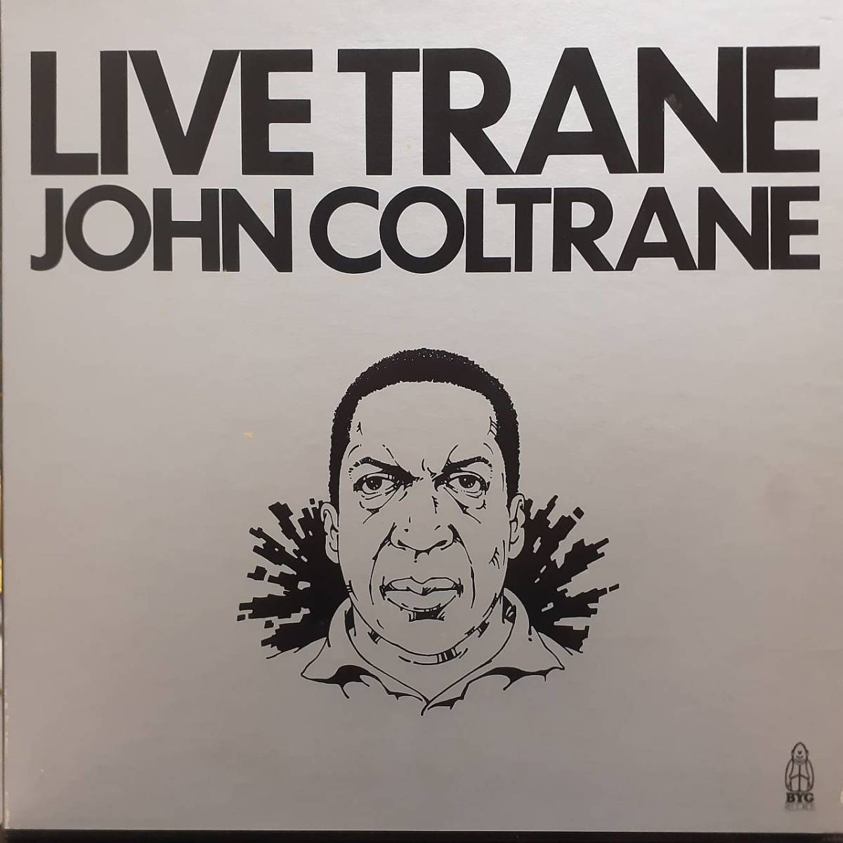 PROMO日本BYG盤3LP BOX 見本盤 白ラベル John Coltrane / Live Trane 1975年 コロムビア YX-2063~5 Eric Dolphy Elvin Jones McCoy Tyner_画像2