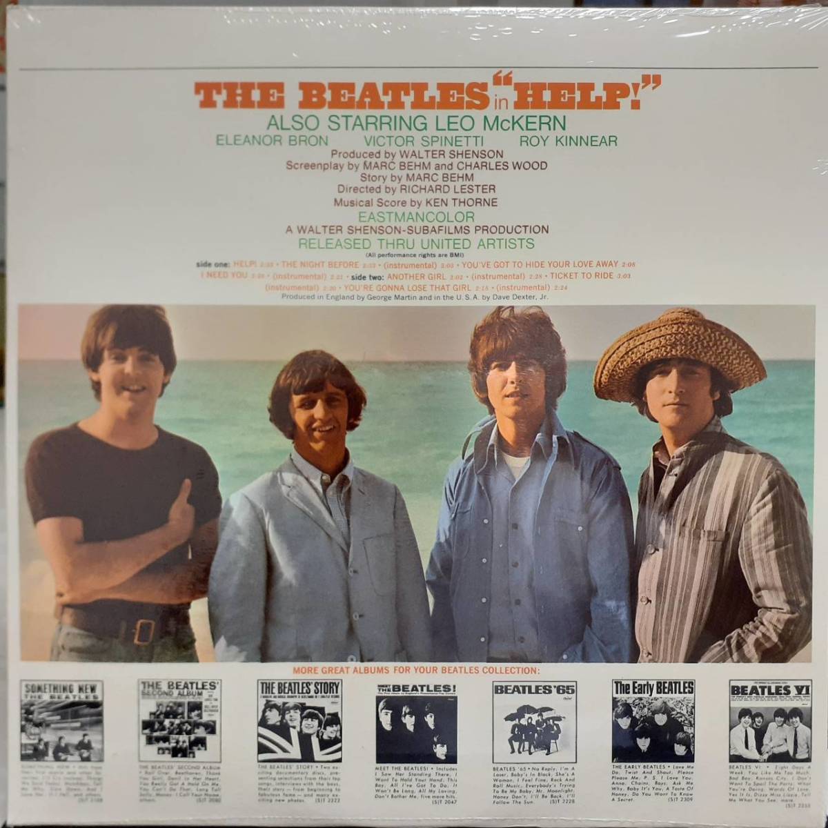 奇跡 未開封シールド！米Apple盤LP！Beatles / Help! (Original Motion Picture Soundtrack)1971年 CAPITOL SMAS 2386 John Lennon Sealed_画像2