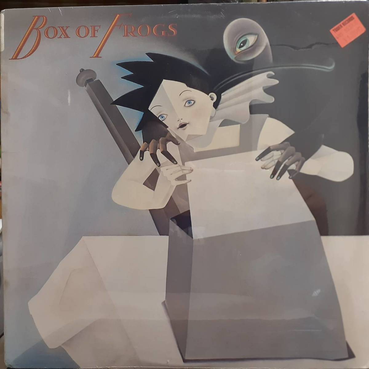 奇跡 未開封シールド！米EPIC盤LP！Box Of Frogs (ex. Yardbirds) / Box Of Frogs 1984年作 PE 39327 Jeff Beck 参加！ヤードバーズ Sealed_画像1
