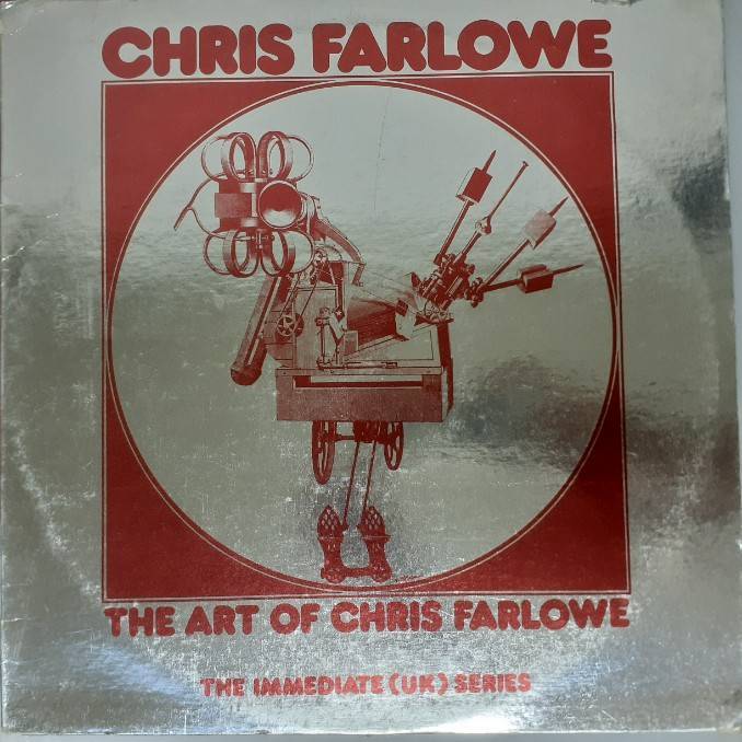 カナダDaffodil盤LP 銀ジャケ！Chris Farlowe / The Art Of Chris Farlowe 1973年 The Immediate (UK) Series SBA 16036 Rolling Stones_画像1