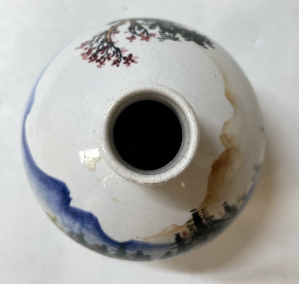 NA1981 花器 壷 つぼ 陶器 3個まとめ コレクション 時代物 アンティーク 検K_画像9