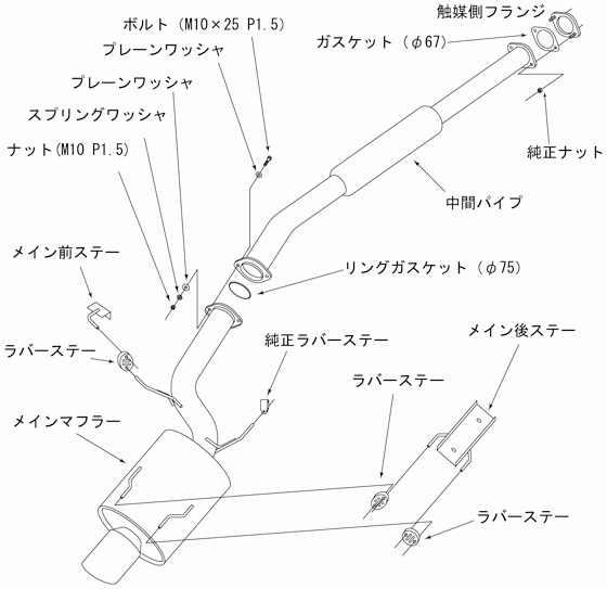 【HKS】Super Turbo Muffler ランサーエボリューションIX GH-4G63 (MIVEC TURBO) 05/03 ～06/08 (条件付き送料無料) 個人様宅発送可_画像3