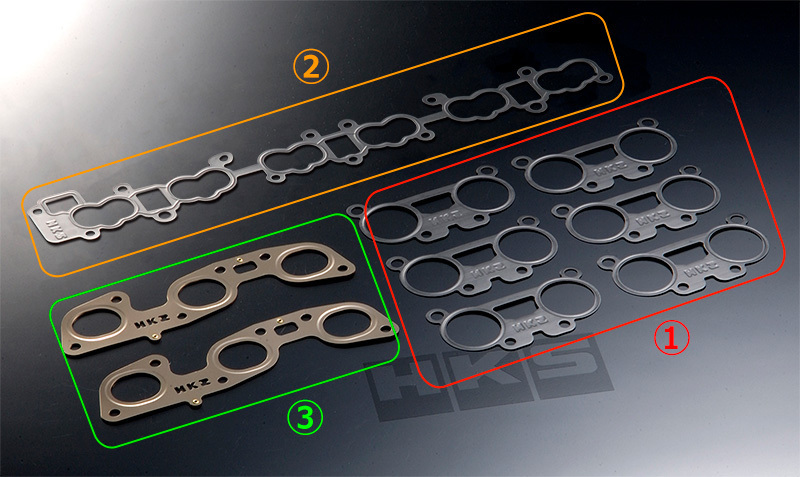 【HKS】メタルインテークマニホールドガスケット RB26DETT 画像(2)_画像1