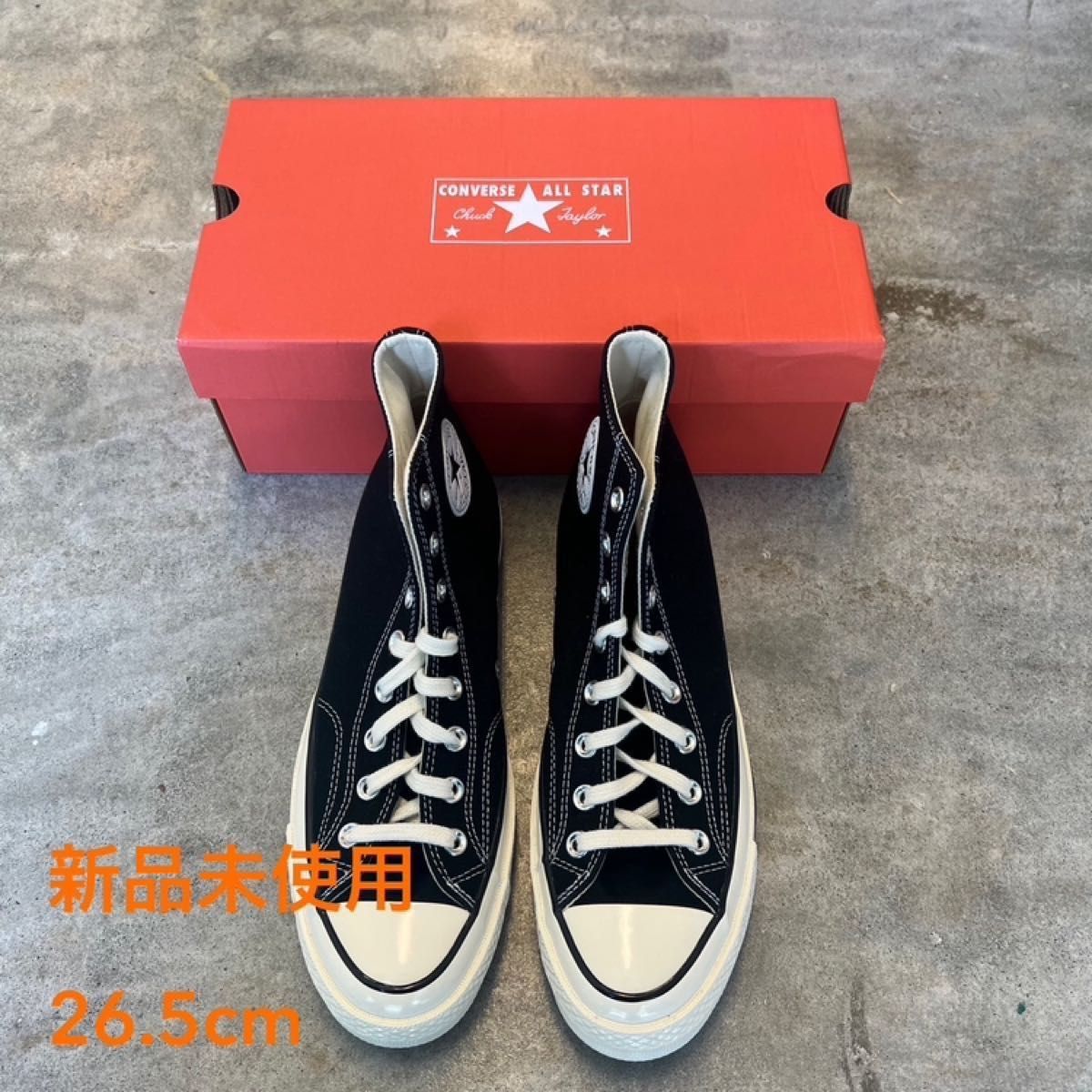 新品未使用コンバース チャックテイラーCT70 BLACK HI CUT