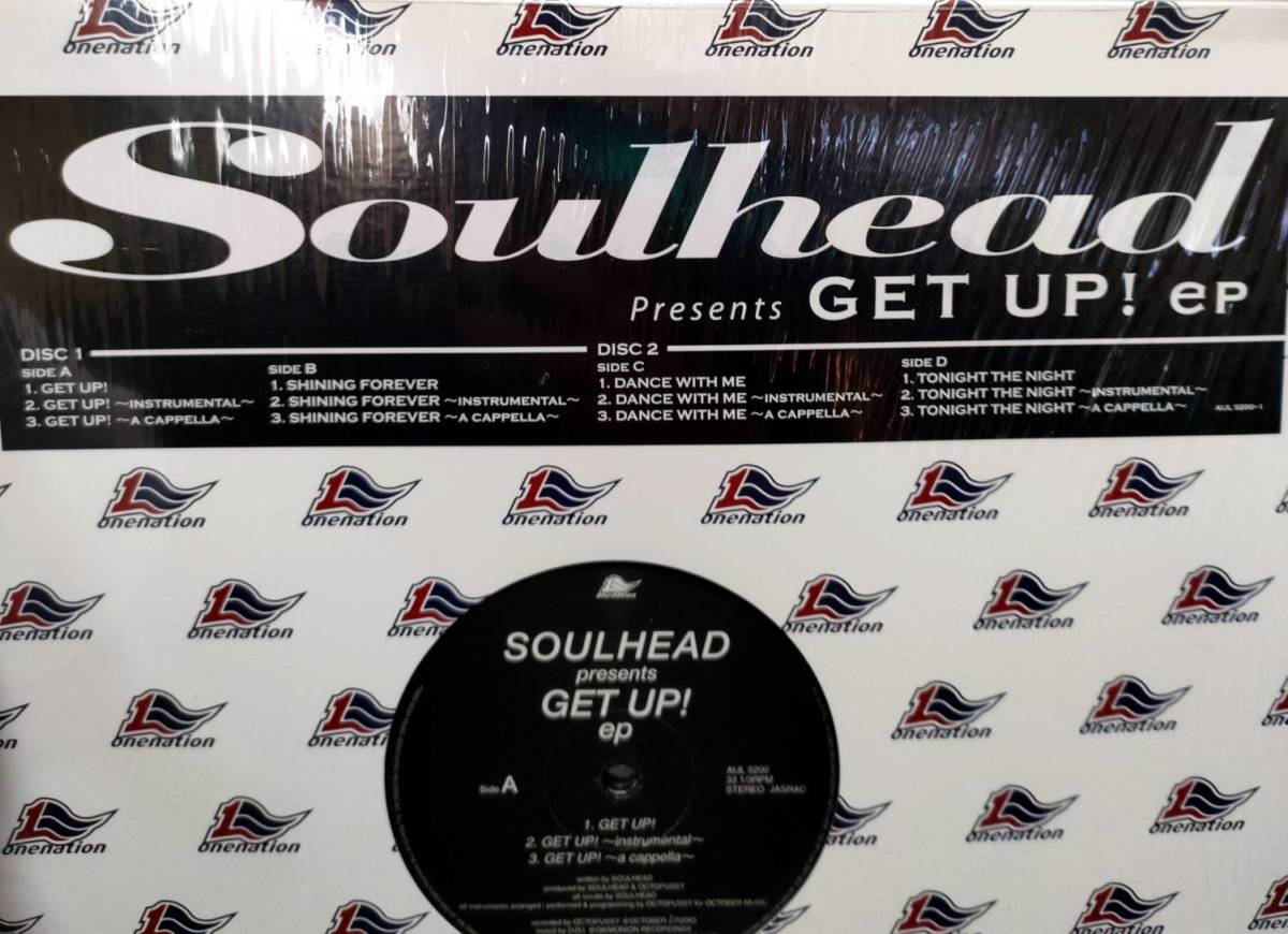 国内オリジナル盤 12インチ×2 ☆ SOULHEAD / GET UP!EP ★ 12inc×2 _画像2