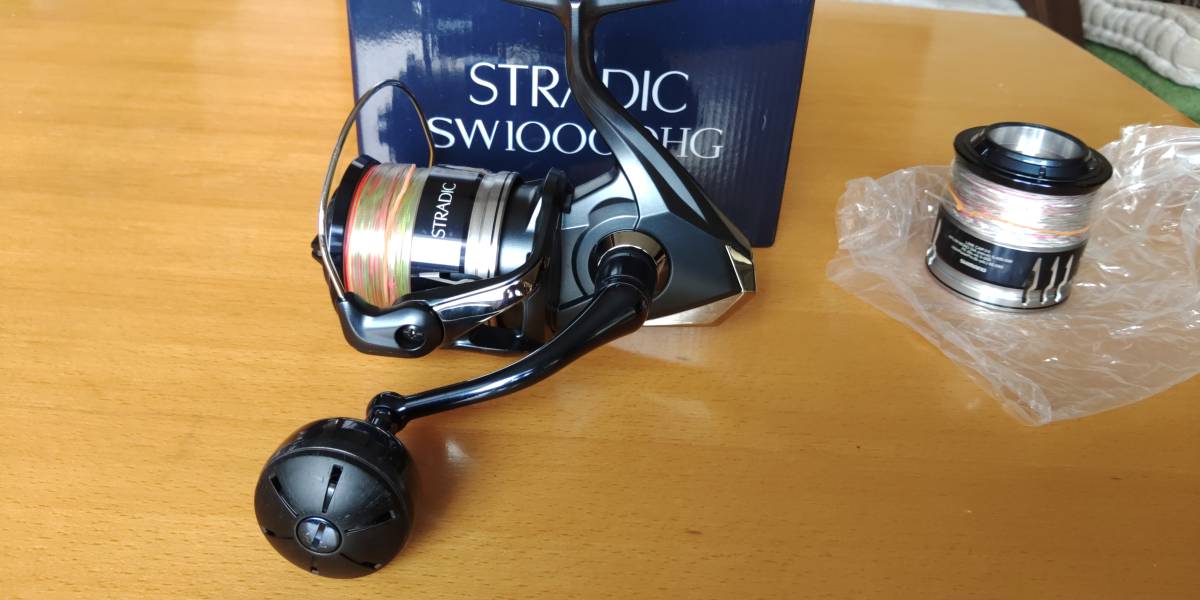 シマノ ストラディックSW10000HG used状態良好 スペアスプール付き