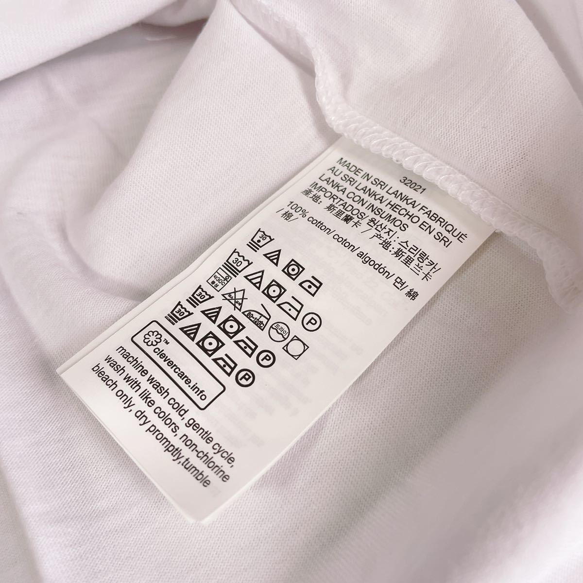 H1532 新品　タグ付き　Calvin Klein カルバンクライン　Tシャツ Jeans S ホワイト　白_画像3