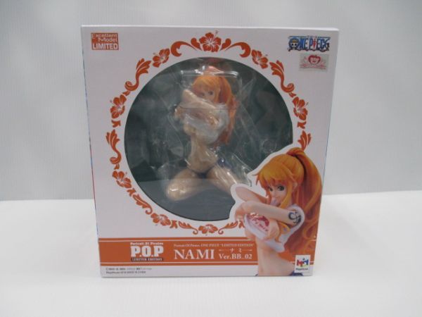 HH 187-180715-052【未開封】Portrait.Of.Pirates海賊王“限量版”Nami Ver.BB_02 POP Figure HH187-180715-052【未開封】Portrait.Of.Piratesワンピース“LIMITED EDITION”ナミVer.BB_02　POP フィギュア