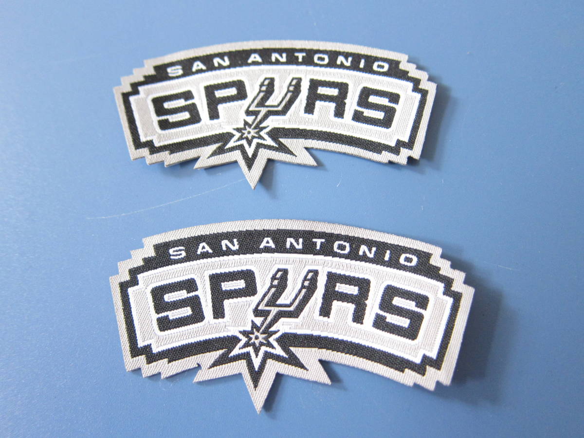 ～小物～ NBA x サンアントニオ・スパーズ / San Antonio Spurs ワッペン 2枚_画像1