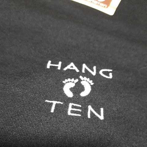 ▼1286 ハンテン Hangten 半袖Tシャツ 黒　LLサイズ 　新品1枚タグ付　　_画像2