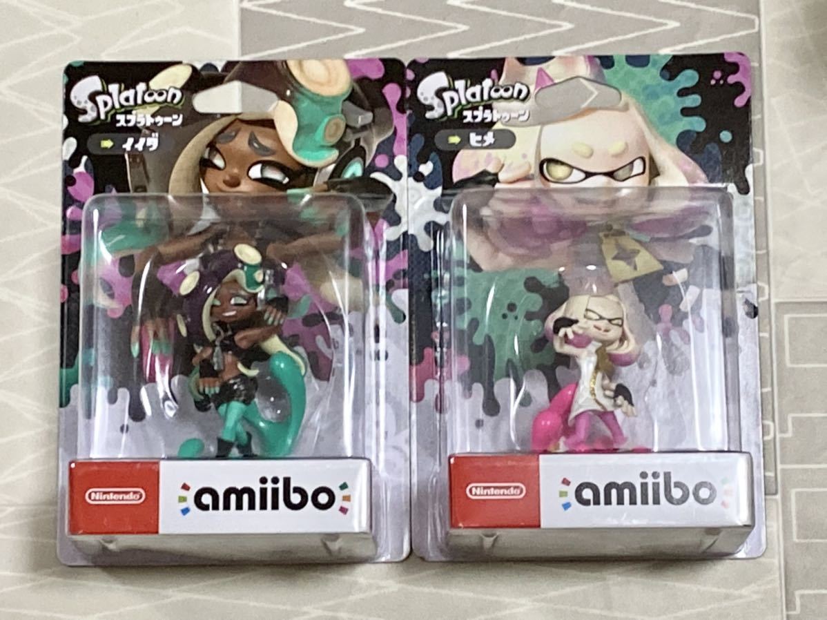 amiibo スプラトゥーン テンタクルズ ヒメ イイダ アミーボ スイッチ