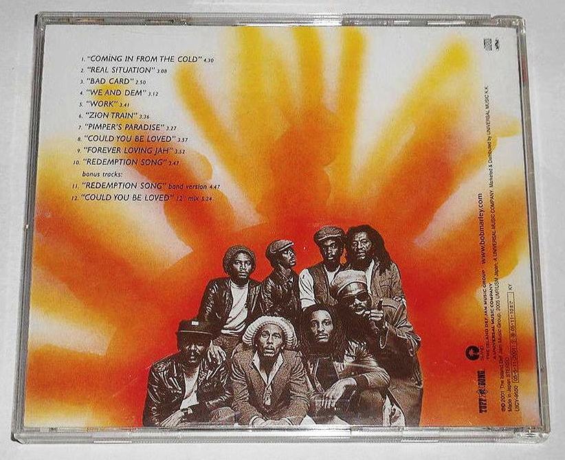 2005年発売盤◎解説/歌詞/対訳付『UPRISING+2＊Bob Marley & The Wailers』ボブ・マーリー1980年遺作★精神的奴隷から己を解放させる賛歌_画像4