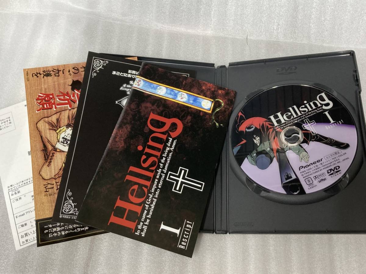 ●DVD●平野耕太原作●HELLSING Rescript I/ヘルシング●中古●_画像3