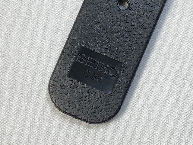 DA3H1JRR SEIKO プロスペックス 20mm 純正ラバーバンド ブラック SBDC005/6R15-00G0他用 ネコポス送料無料_画像5