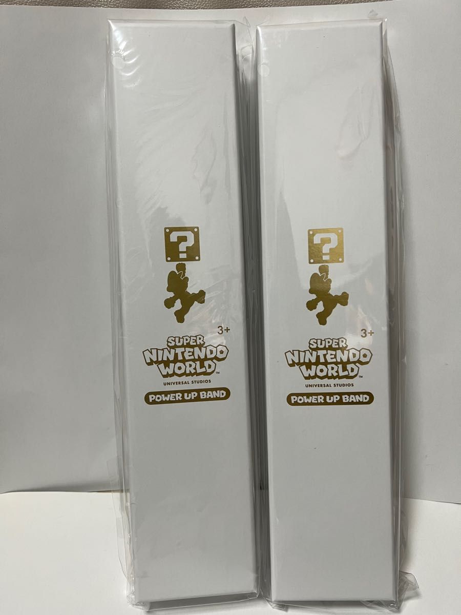 USJ 限定 数量限定 新品 ゴールデンパワーアップバンド 2本セット スーパーニンテンドーワールド マリオ