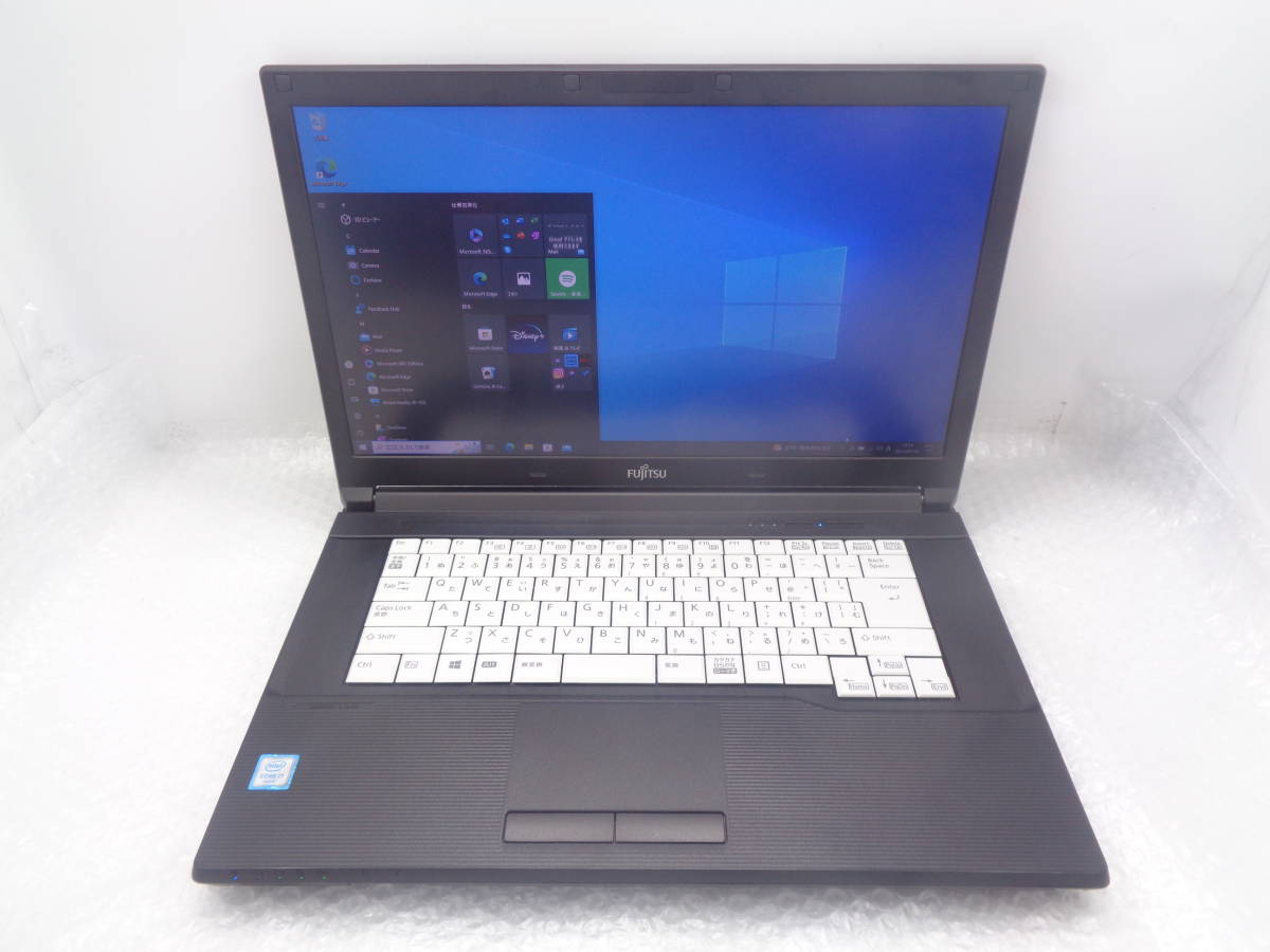 i7第6世代FUJITSU LIFEBOOK A746/N/i7-6600U/8GB/500GB/無線/BLUETOOTH
