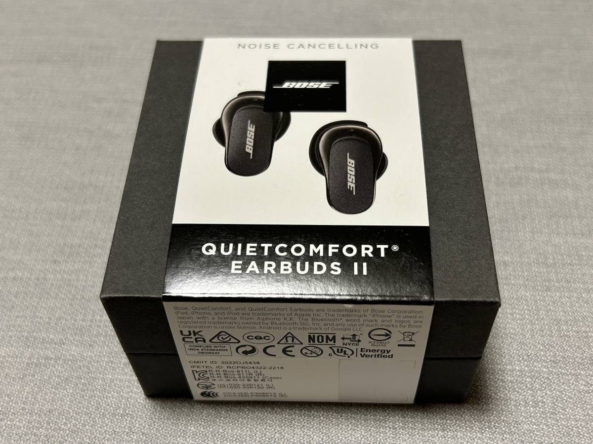 K 新品ボーズBose QuietComfort Earbuds II イヤホンノイズキャンセ