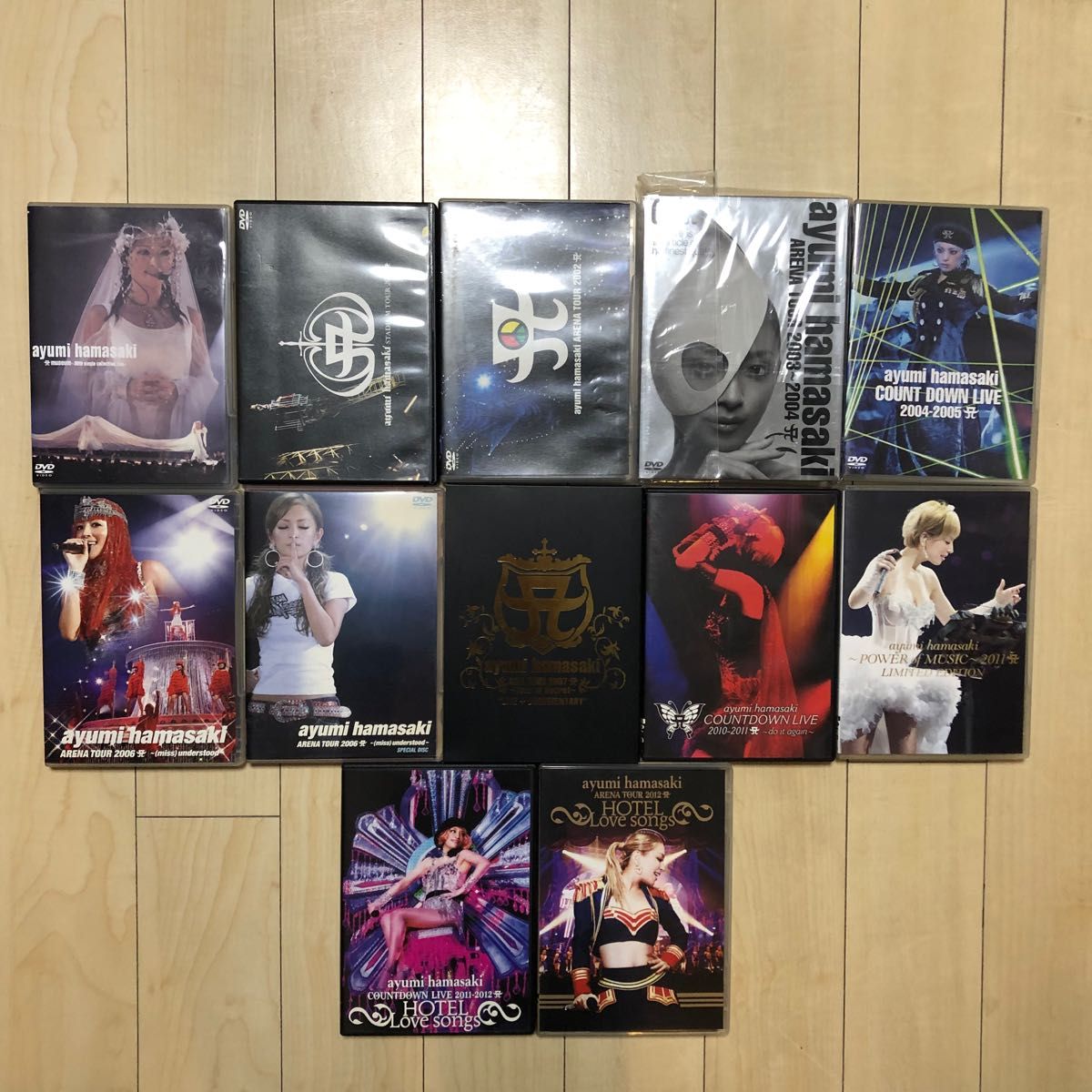 破格 浜崎あゆみ DVD 12枚セット 大量 総額定価7万円以上|Yahoo 破格 浜崎あゆみ DVD 12枚セット 大量 総額定価7万円以上|Yahoo