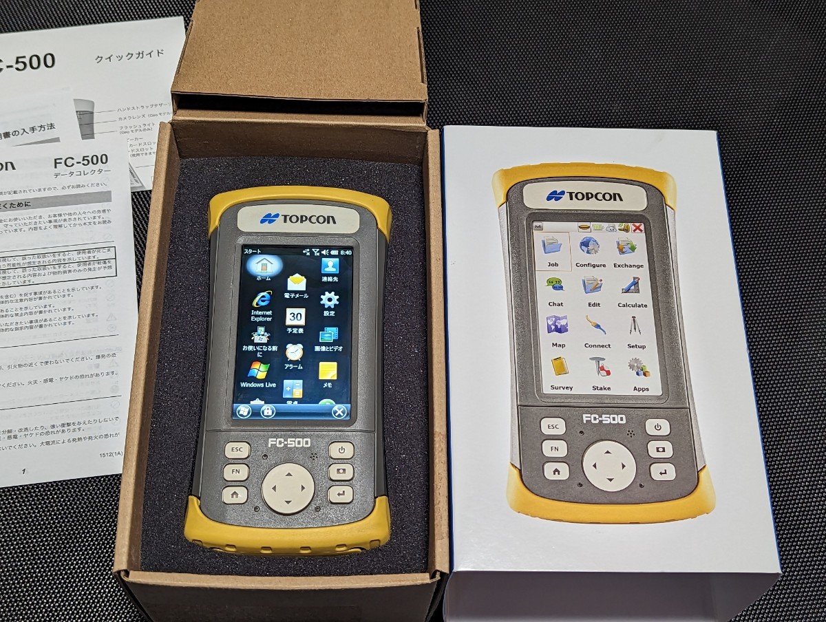 FC-500 topcon トプコン データコレクタ FC-500 topcon トプコン データコレクタ