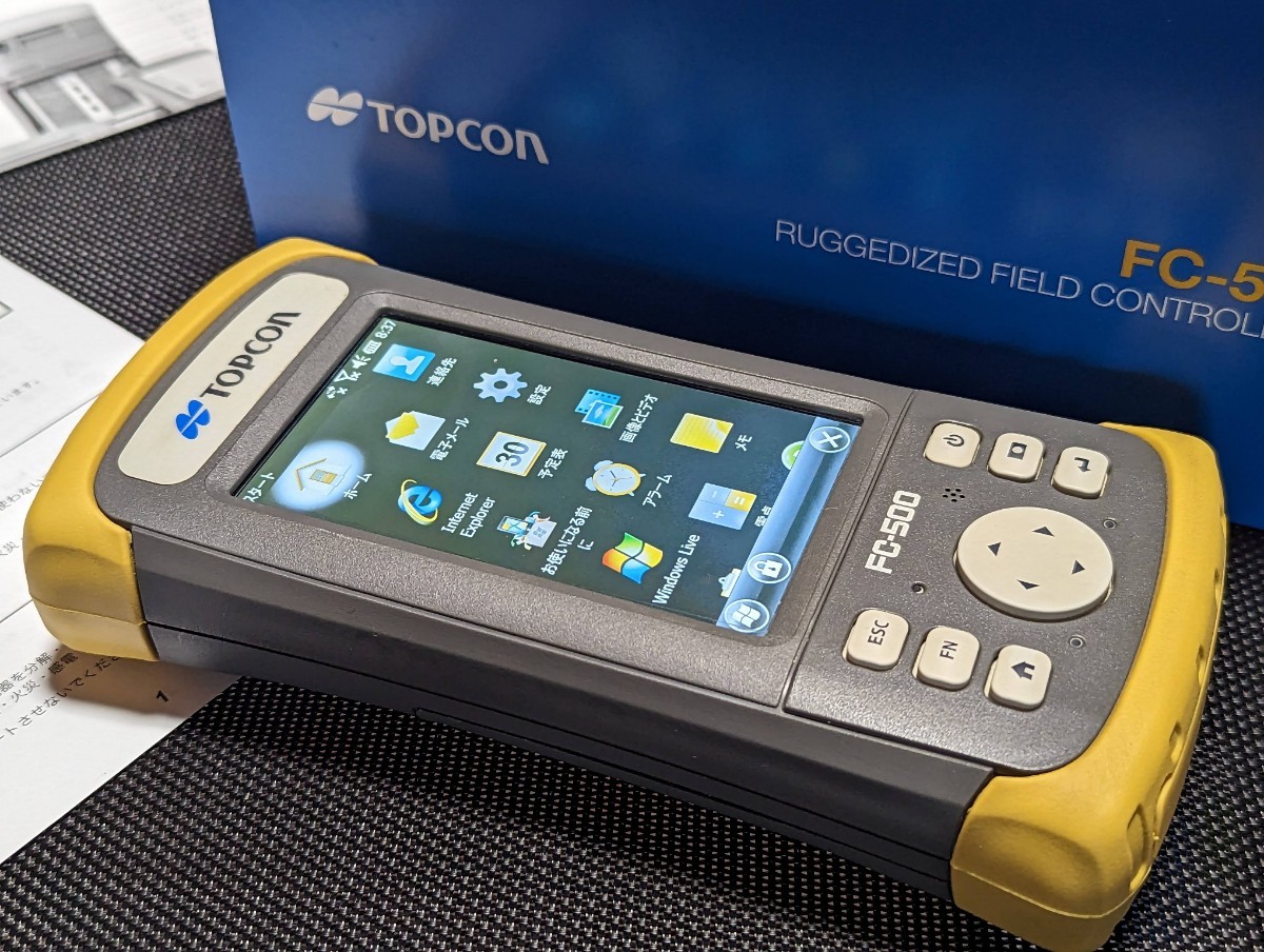 FC-500 topcon トプコン データコレクタ FC-500 topcon トプコン データコレクタ