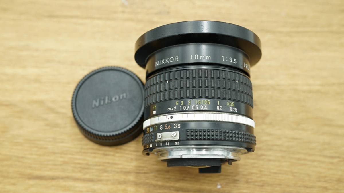 8368 良品 ニコン Nikon Ai-s NIKKOR 18mm 3.5_画像1