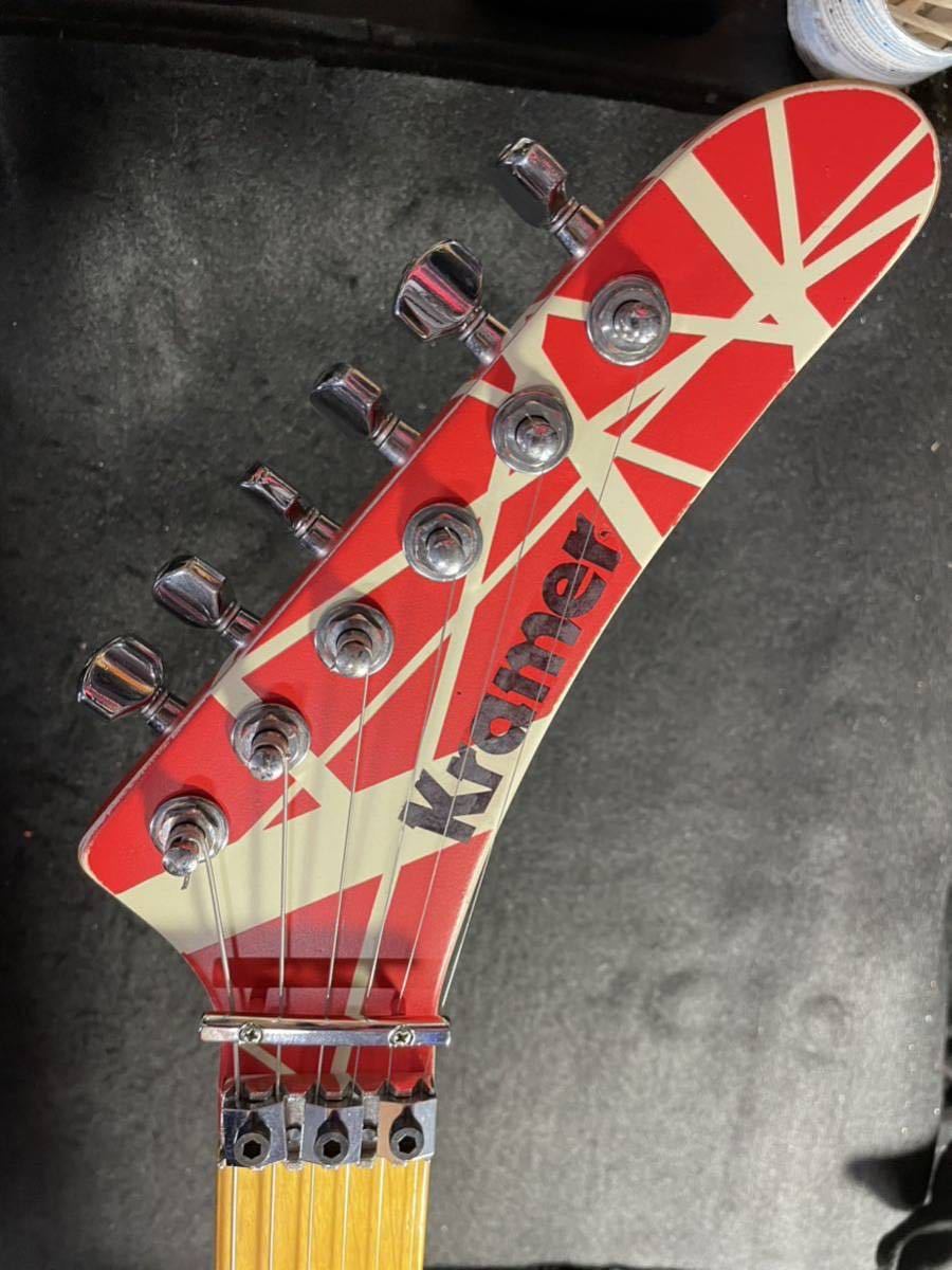 '80s Kramer JK1000をベースに ホットフォーティーチャーギター再現しました。エディヴァンヘイレン/Eddie van halen.5150.evh d-tuna搭載!の画像2