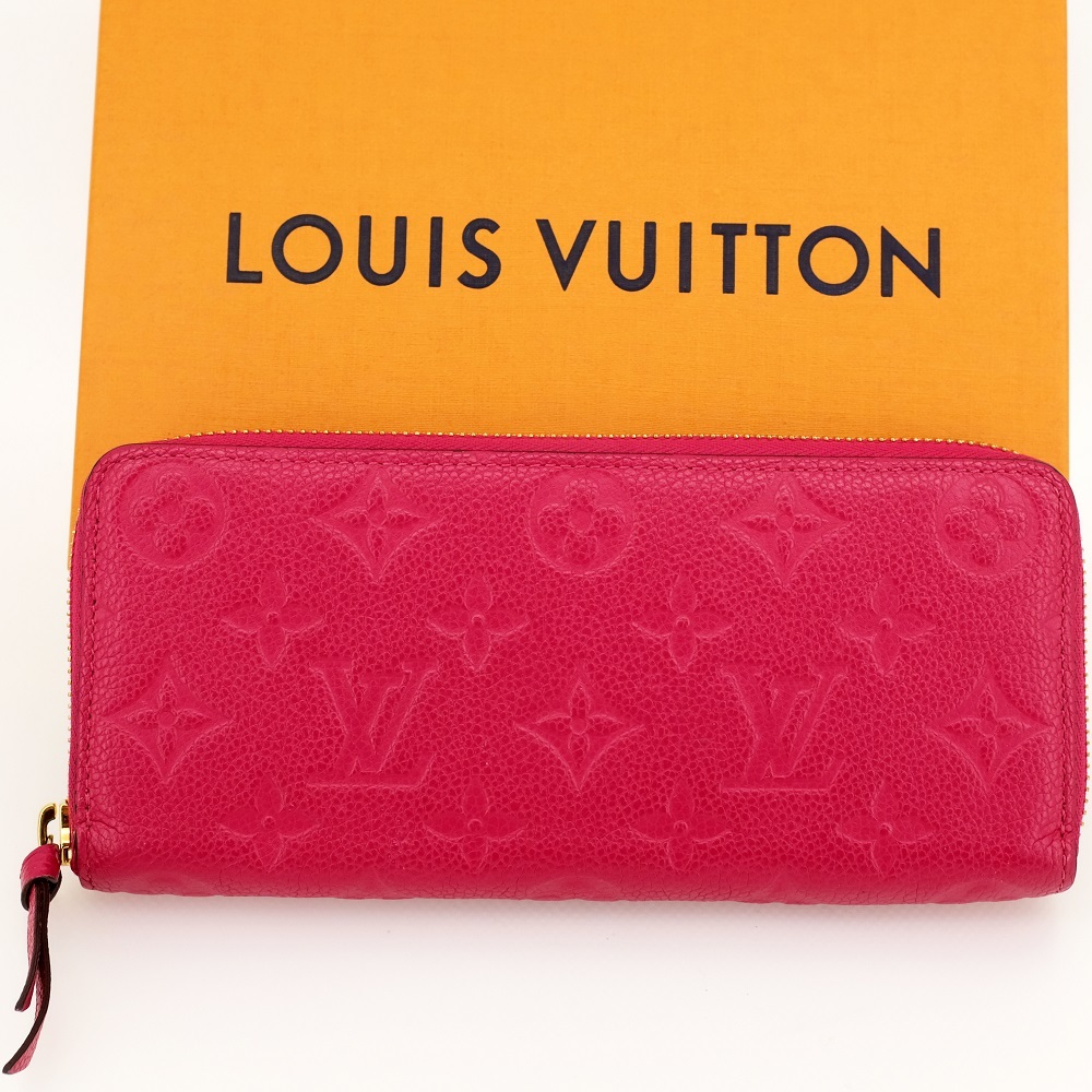 LOUIS VUITTON ルイヴィトン ポルトフォイユ・クレマンス 長財布（小銭