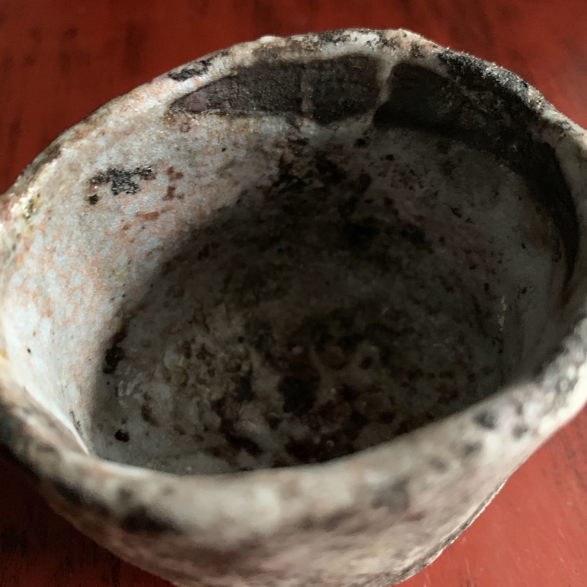 人気作家★水谷渉【師：中川自然坊＆鯉江良二】赤楽ぐい呑み 人気作家☆水谷渉【師：中川自然坊＆鯉江良二】赤楽ぐい呑み