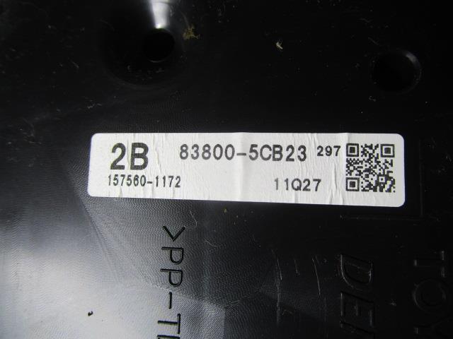 ヴィッツ DBA-KSP130 スピードメーター 83800-5CB23 157560-1172 /40008_画像7