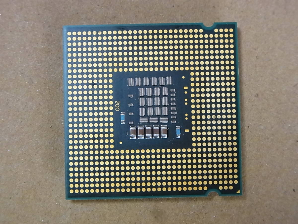 ◎Intel Core2Duo E8500 SLB9K 3.16GHz/6M/1333/06 Wolfdale LGA775 2コア (Ci0682)_画像2