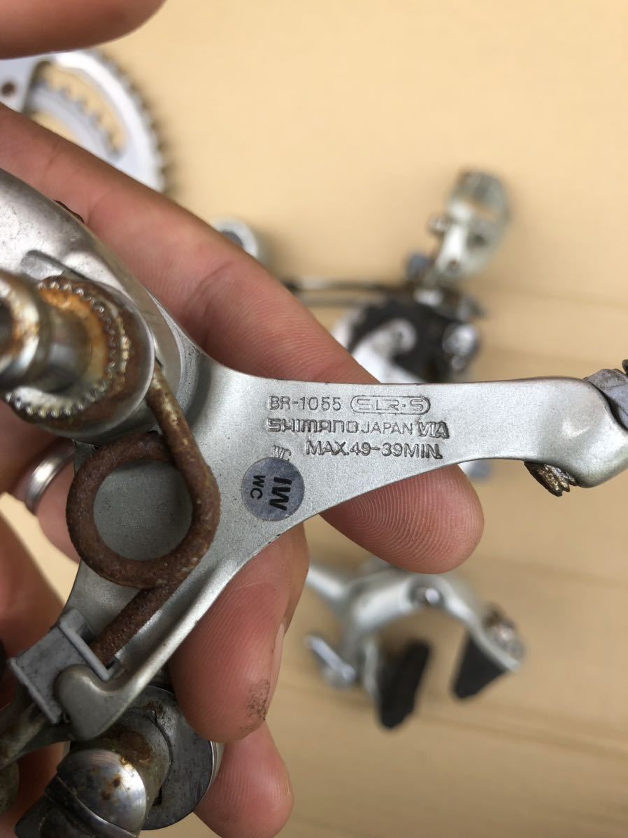 SHIMANO 105 1055 1056 コンポーネントセット stiレバー SHIMANO 105 1055 1056 コンポーネントセット stiレバー
