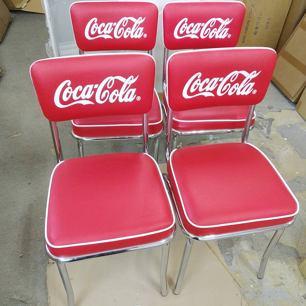 コカ・コーラ】【COCA-COLA】 コカコーラ チェアー【Chair】【イス