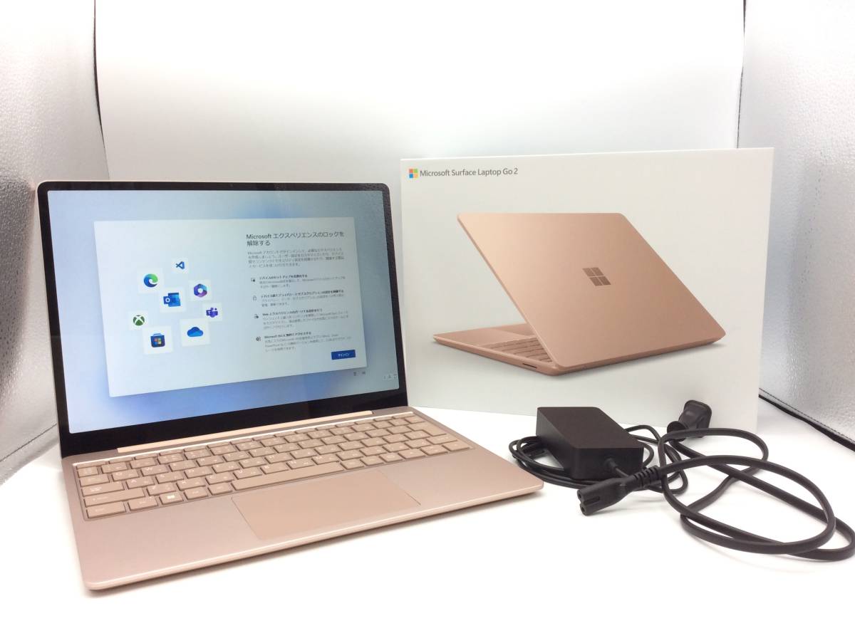 3162 Microsoft Surface Laptop Go 2 8QC-00054 サンドストーン