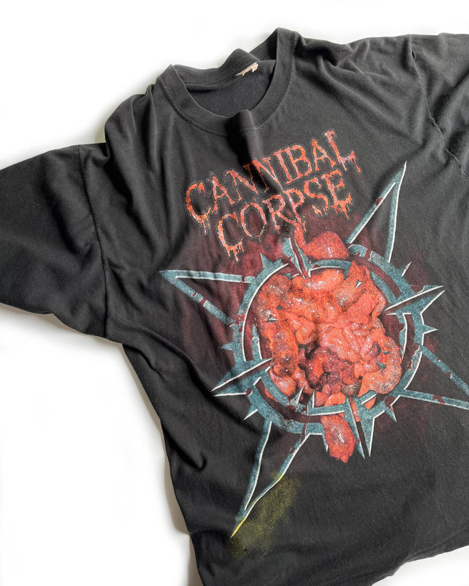 レア ■ 90's CANNIBAL CORPSE バンド Tシャツ ■ カンニバル コープスメタル ロック マリリン マンソン 90s Y2K usa