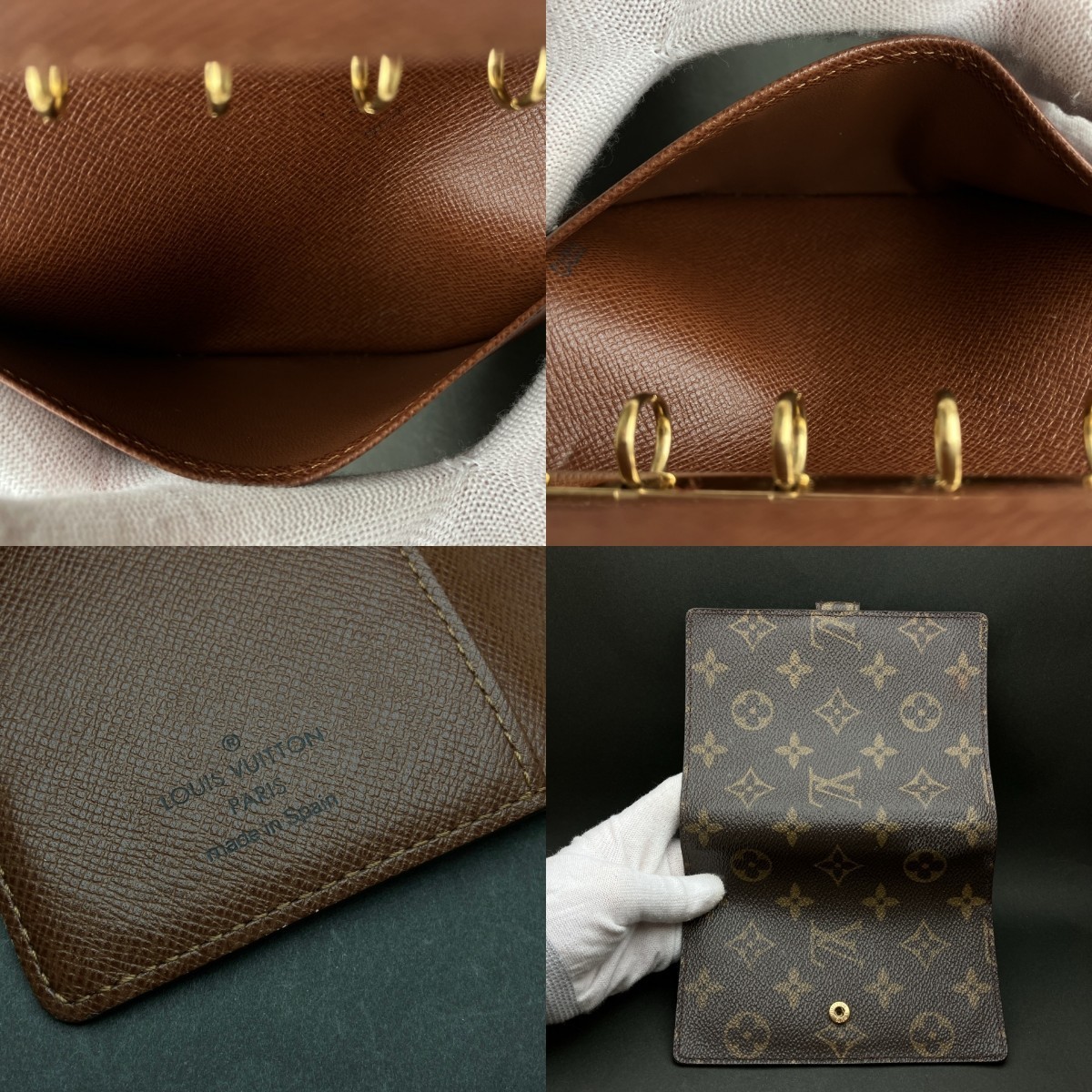 モノグラム 手帳ケース 手帳カバー LOUIS VUITTON ルイヴィトン