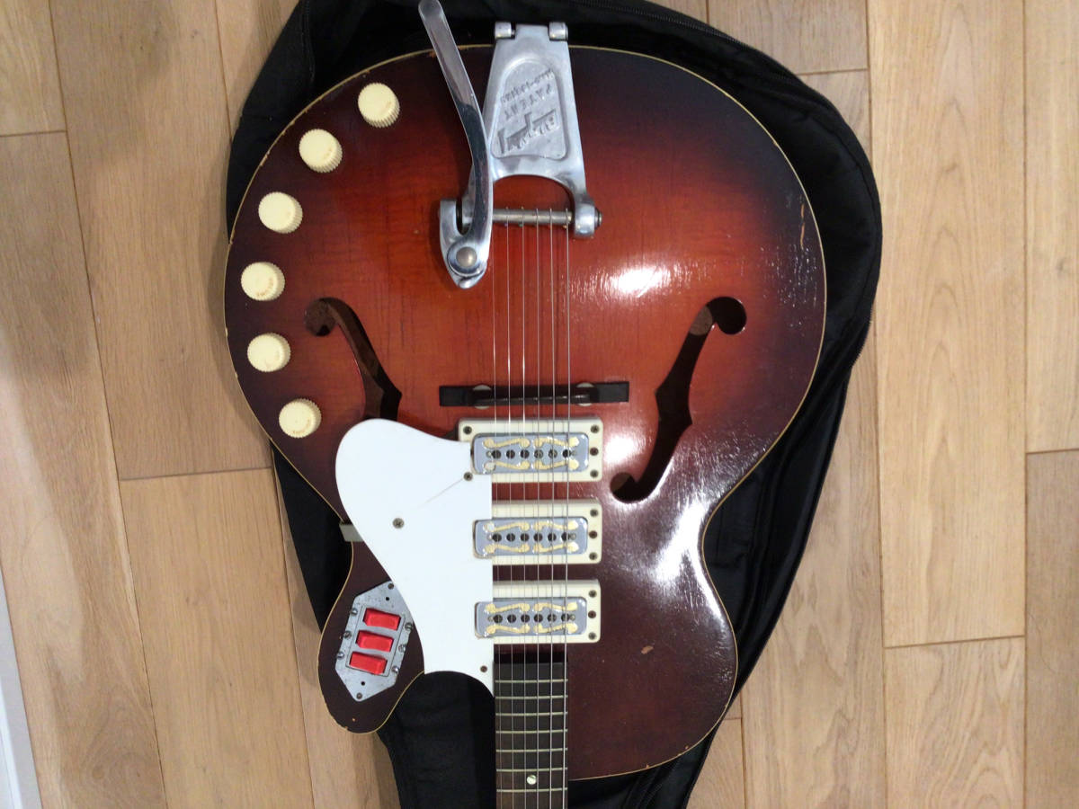 holiday harmony Rocket H59 ビンテージ bigsby gretsch Gibson kay ダンエレクトロ の画像8