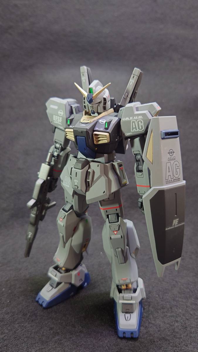 バンダイ ガンダムベース限定 HGガンダム MK -ⅡリアルタイプVer 塗装