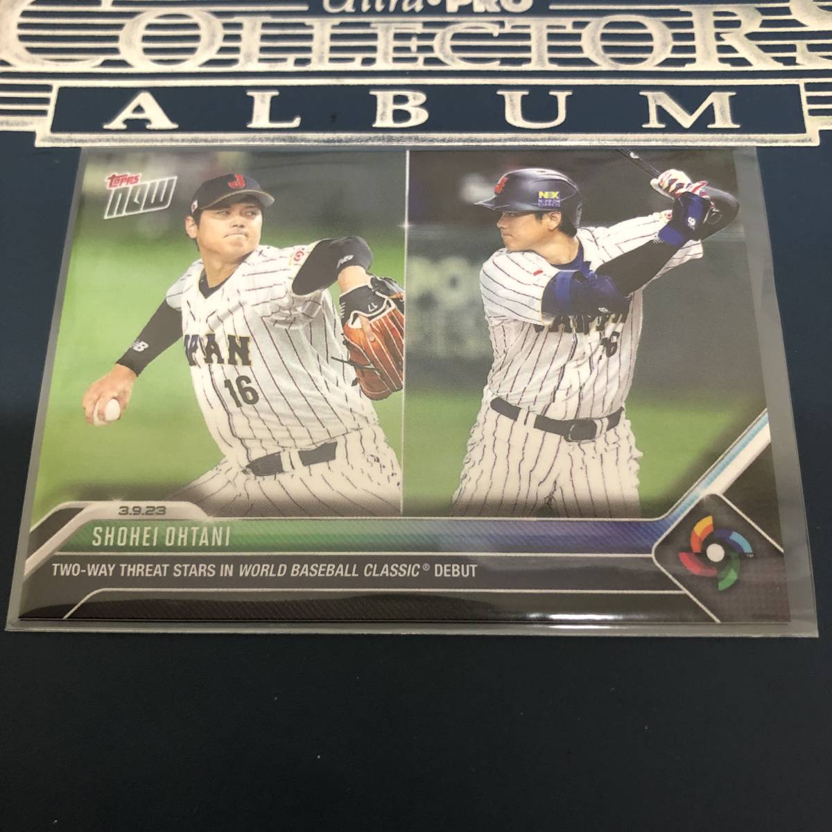 2023 TOPPS NOW World Baseball Classic WBC 大谷翔平中国戦二刀流