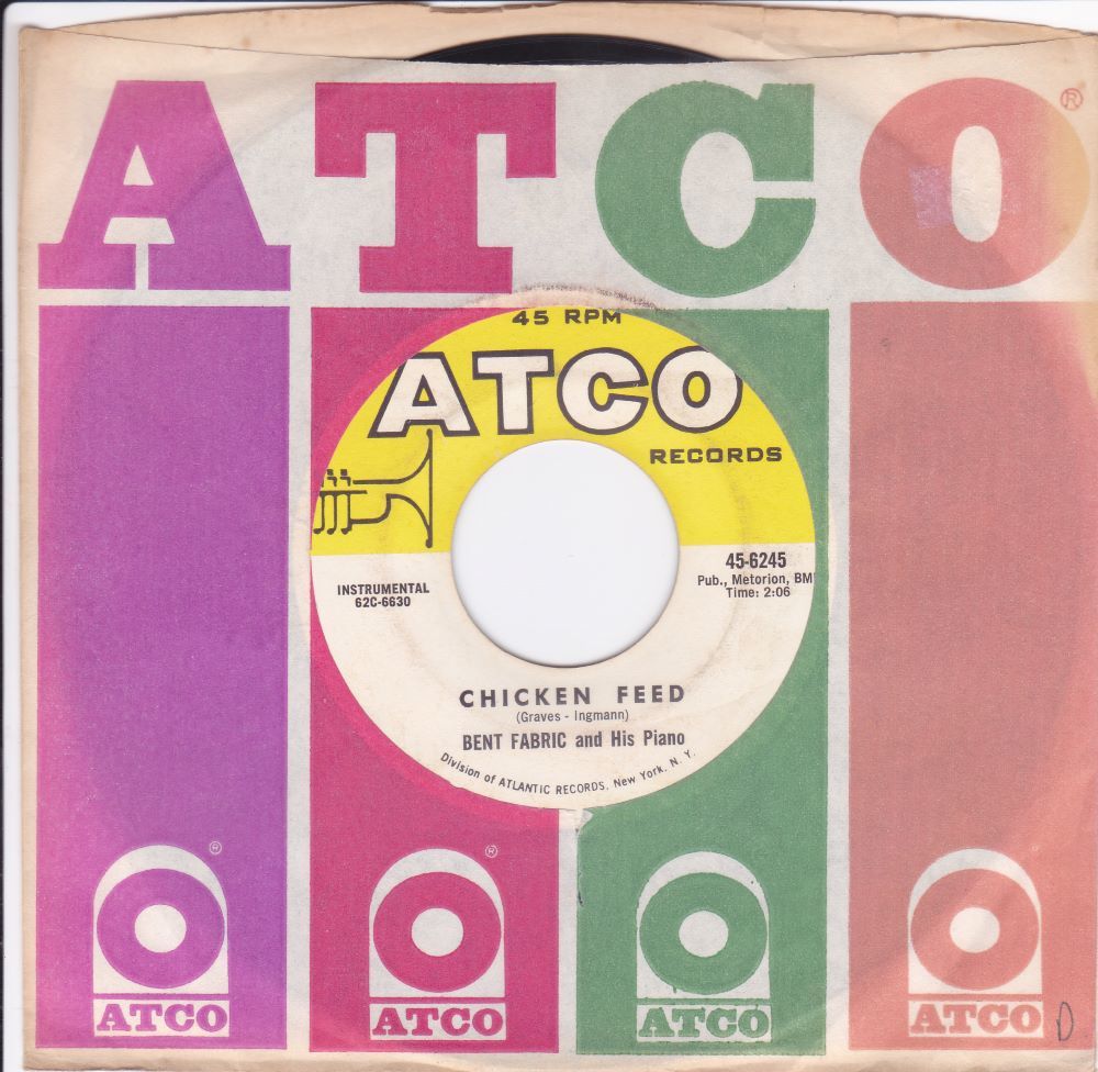 ■中古品■Bent Fabric And His Piano ベント・ファブリック/chicken feed + that certain party(USED 7 INCH SINGLE)_画像1