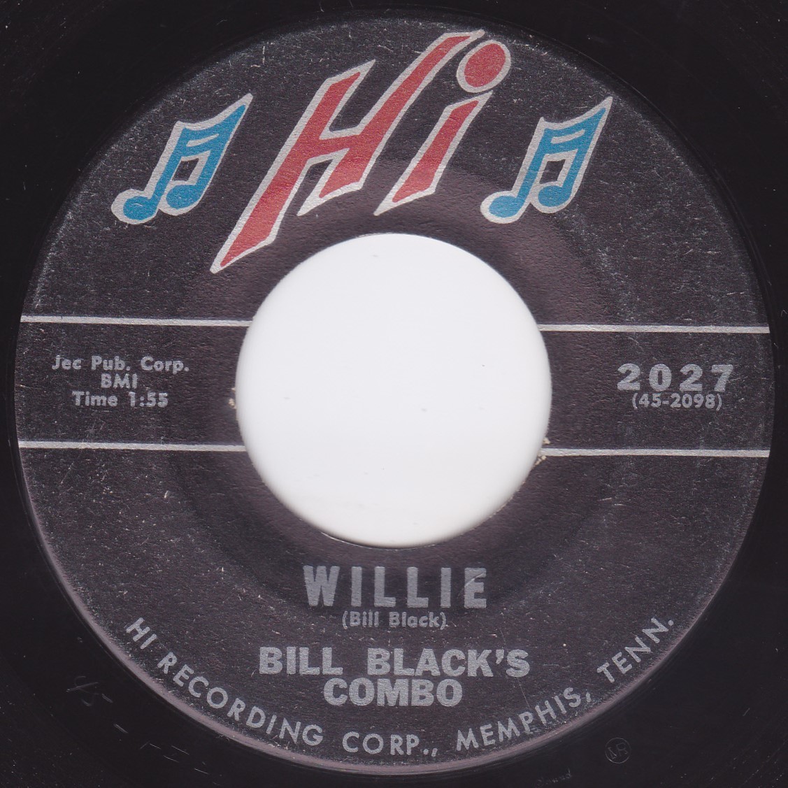 ■中古品■Bill Black's Combo ビル・ブラック/blue tango + Willie(USED 7 INCH SINGLE)_画像3