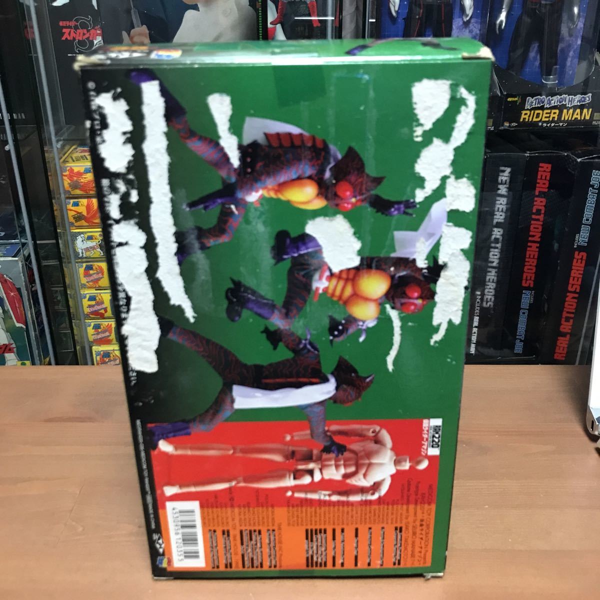 ngoo[ нераспечатанный ]meti com игрушка RAH настоящий action герой z1/8 шкала Kamen Rider Amazon 