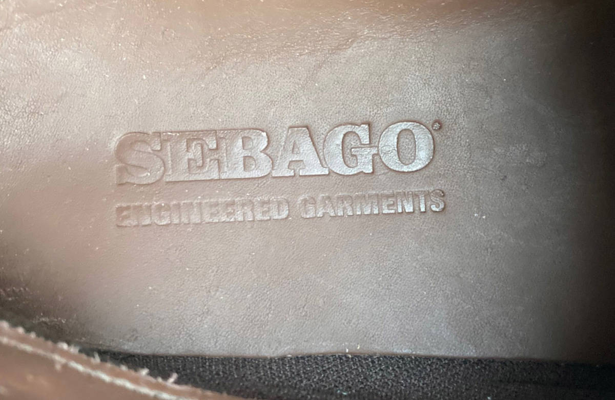 SEBAGO × Engineered Garments RING BOOT セバゴ エンジニアドガーメンツ Vibram スウェードモカシン サンドベージュ 25cm前後_画像6