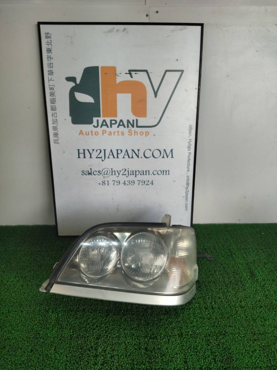 TA-JZS171W　JZS171W　　アスリート　クラウン　ヘッドライト　左　KOITO 100-76942　2002 走行232917Km 中古 ＃hyj 811503A680 (NSP74828)_画像1