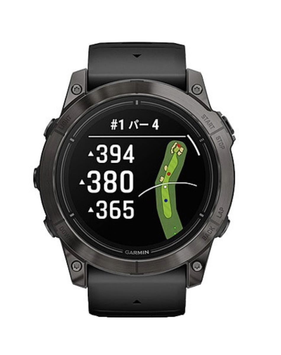 GARMIN 010-02804-51 [epix Pro（エピックス プロ） （Gen 2） 51mm Sapphire Ti Carbon Gray DLC / Black GPSスマートウォッチ]新品_画像2