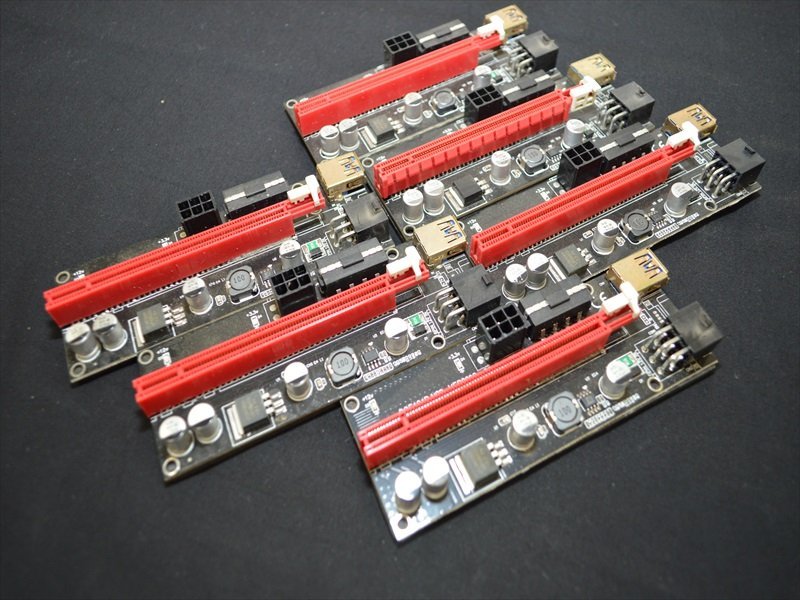 中古 PCIe　ライザーカード　ライザーケーブル　6個セット+おまけ 22171_画像4