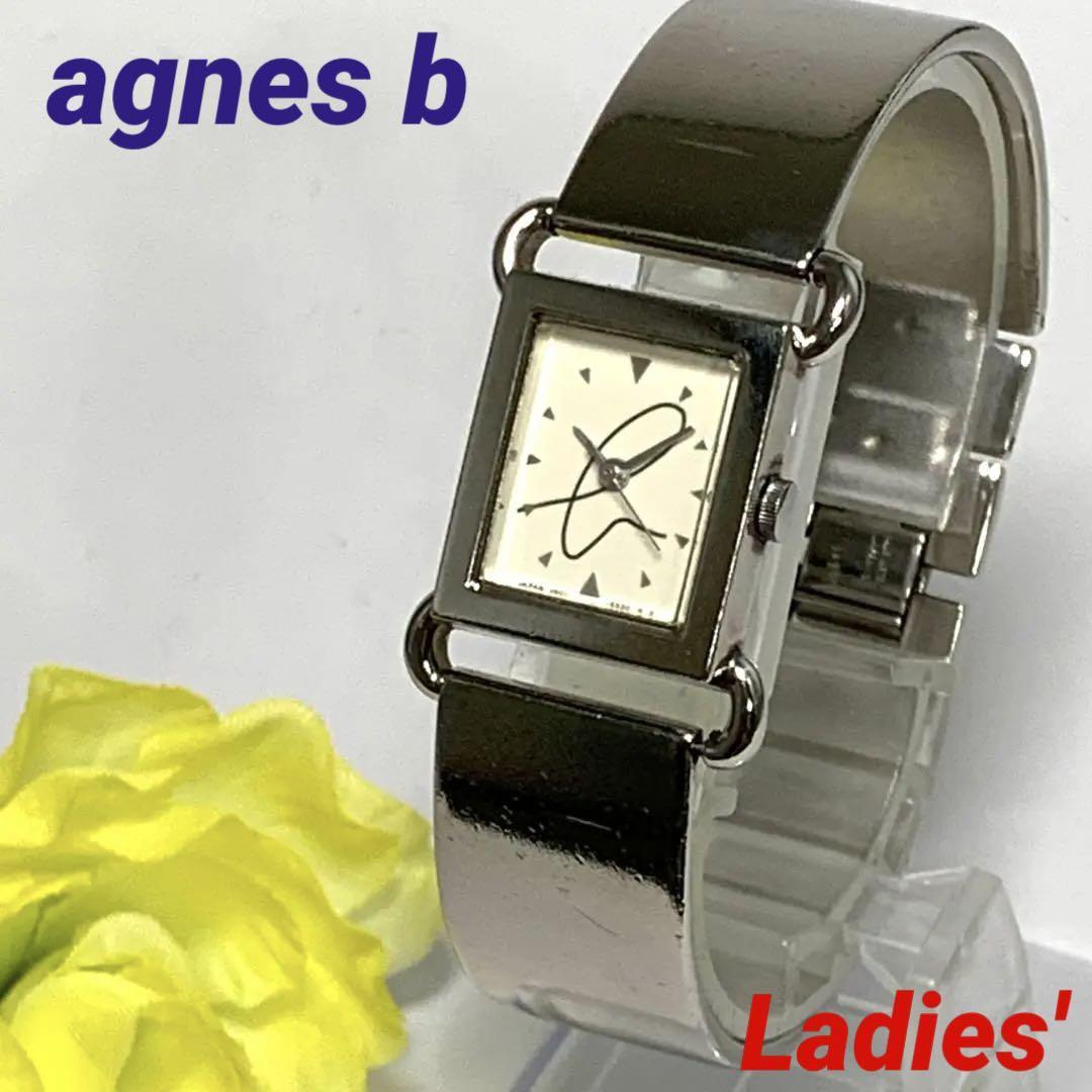 797 agnes b アニエスベー レディース 腕時計 クオーツ式 新品電池交換済 人気 希少｜PayPayフリマ
